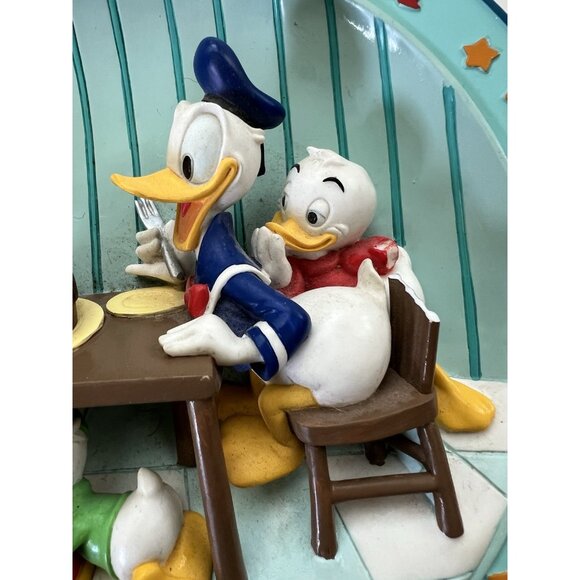 Vintage 1994 Disney Store Donald Duck Sixty Explosive Years 3D Collector Plate - Picture 6 of 7